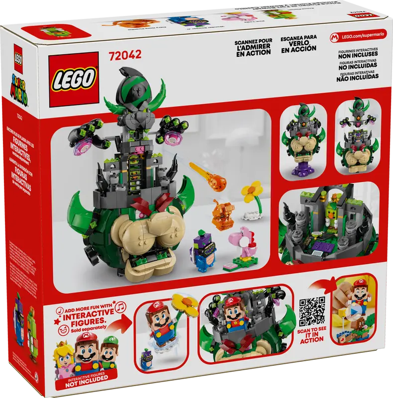 Ensemble de combat Prince Florian et Château Bowser (72042)